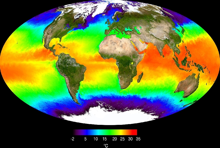 Температура и соленость Мирового океана