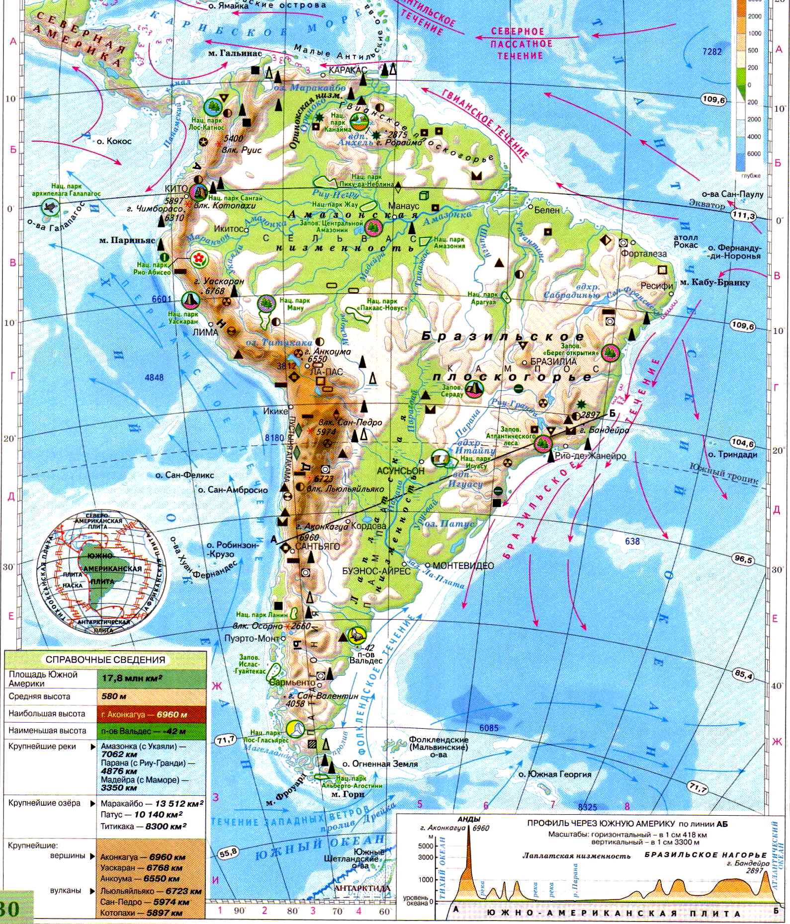 Географические координаты гальинас. Атлас 7 класс география Южная Америка физическая карта. Атлас 7 класс география карта Южной Америки. Физическая карта Южной Америки 7 класс атлас. Атлас 7 класс география Дрофа Северная Америка.